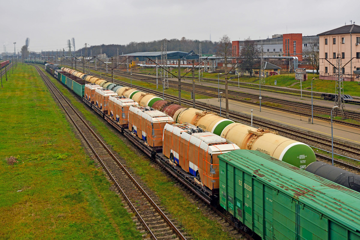 Рига — Транспортировка ПС