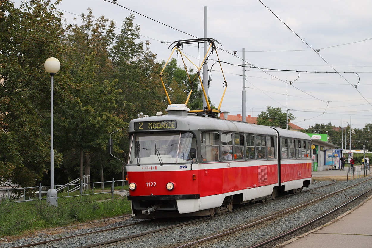 Брно, Tatra K2YU № 1122