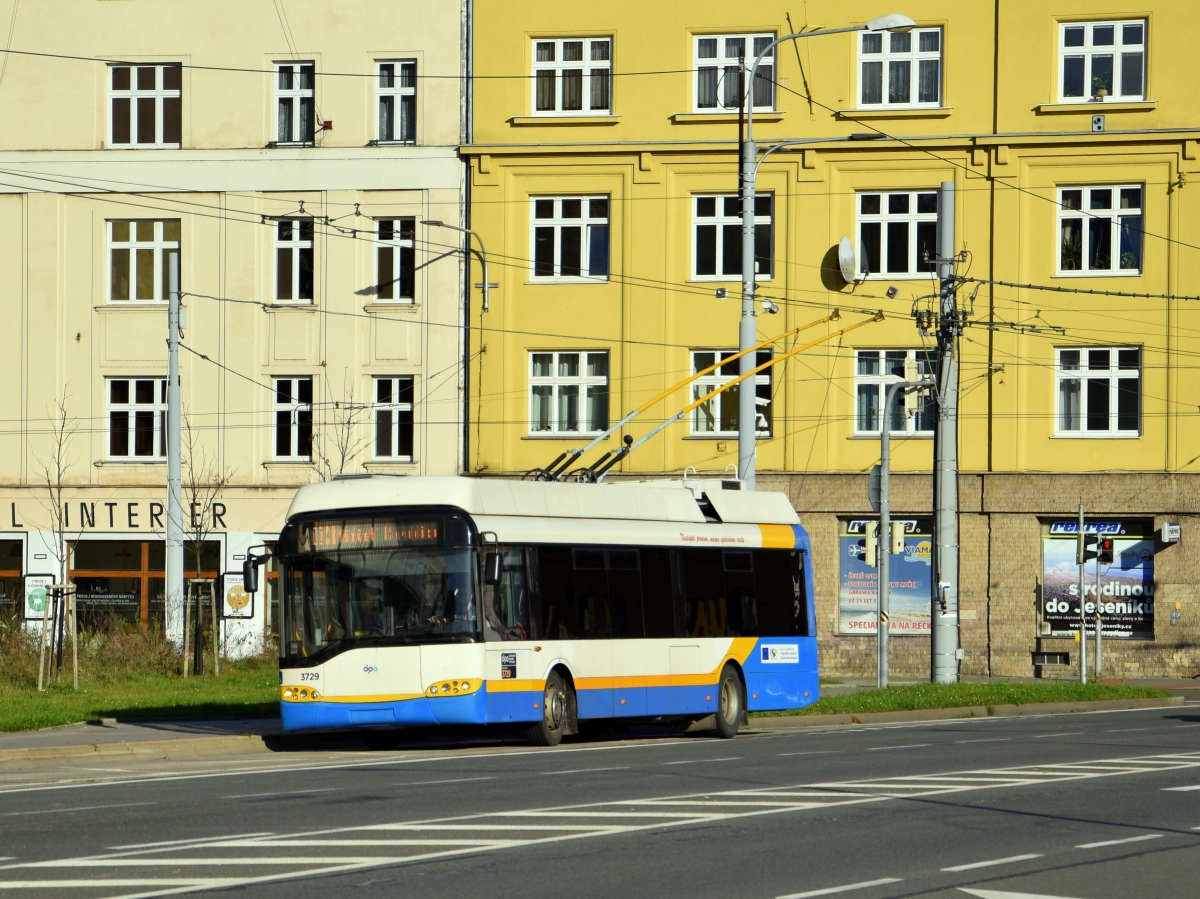 Острава, Solaris Trollino II 12 AC № 3729