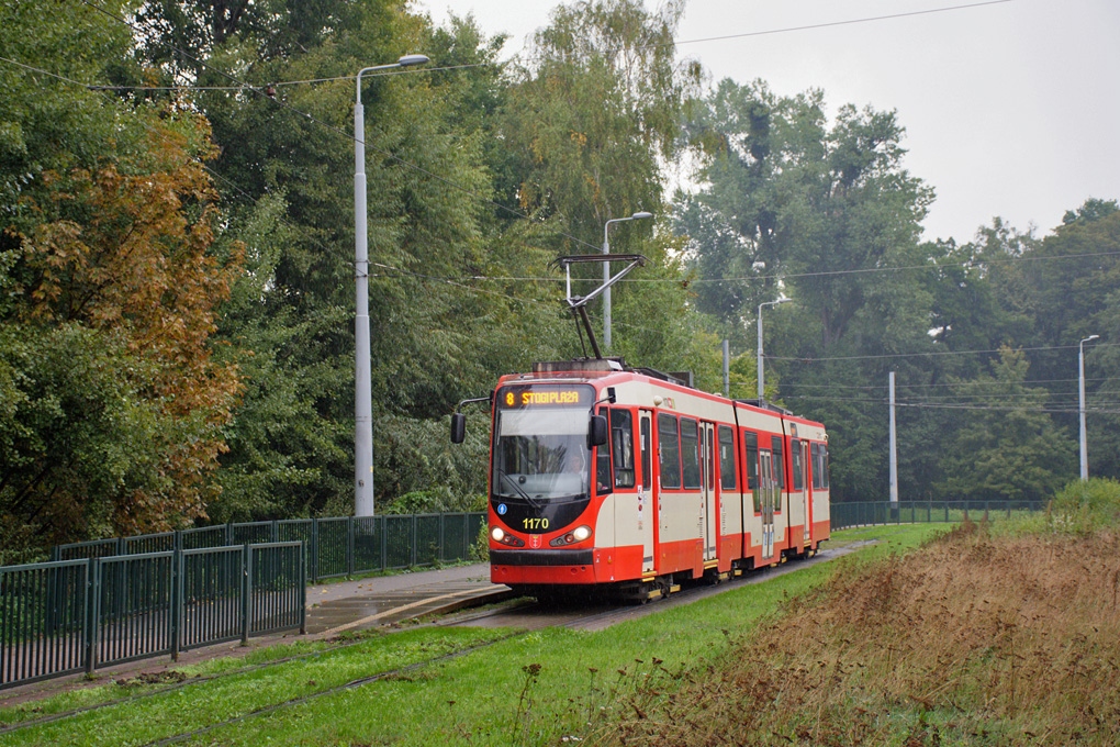 Gdańsk, Duewag N8C-MF 18 Nr 1170 Gdańsk, Duewag N8C-MF 18 Nr 1170