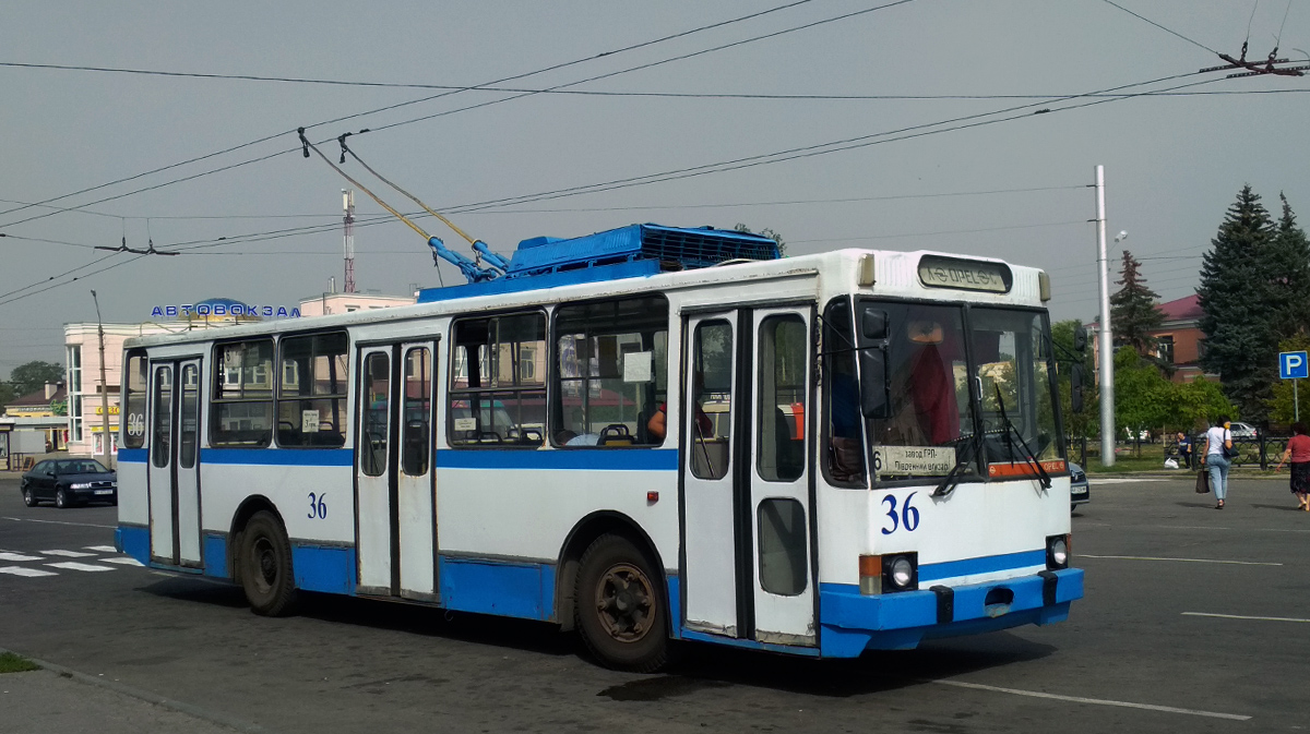 Полтава, ЮМЗ Т1Р (Т2П) № 36