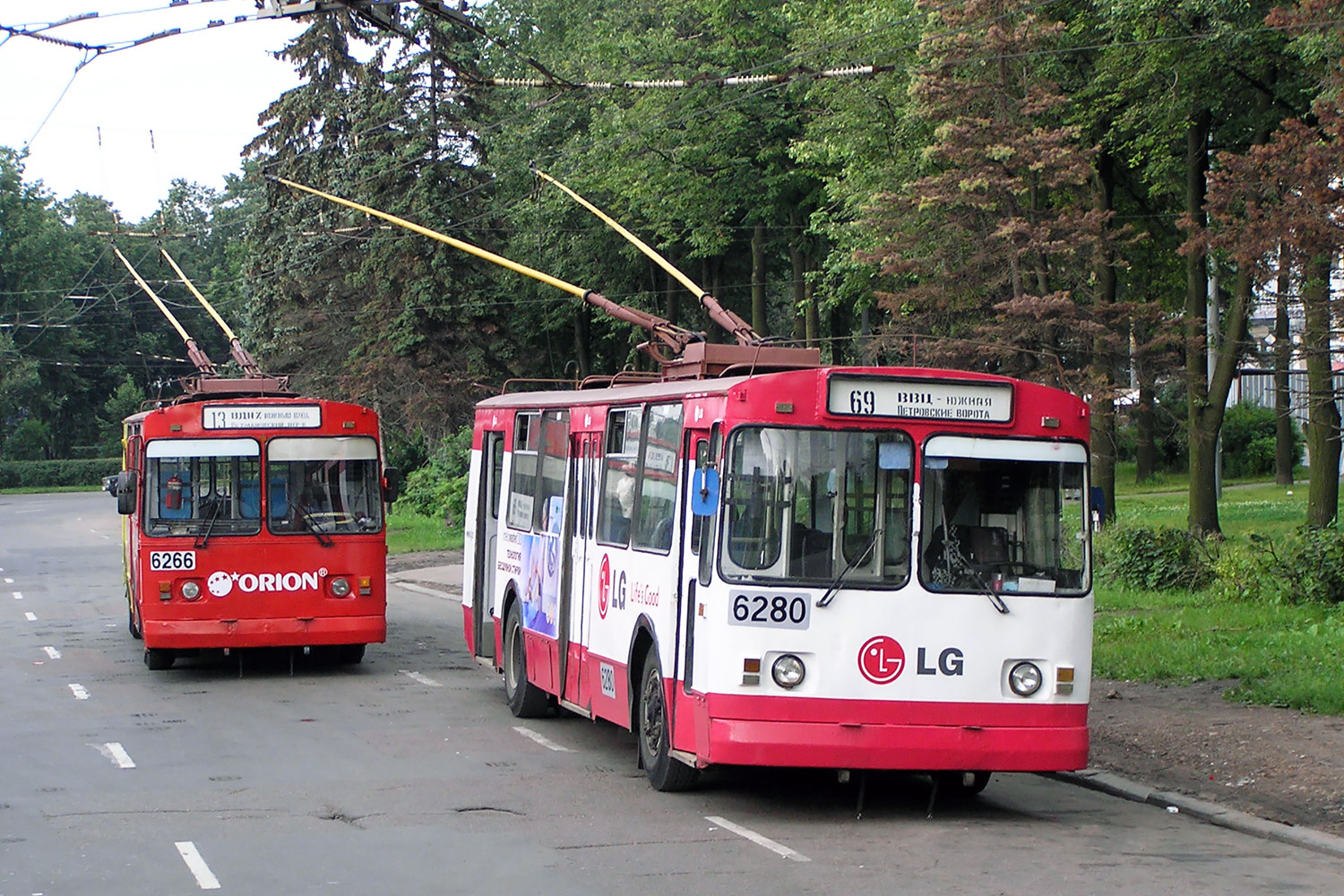 Москва, ЗиУ-682В-012 [В0А] № 6266; Москва, ЗиУ-682В-012 [В0А] № 6280