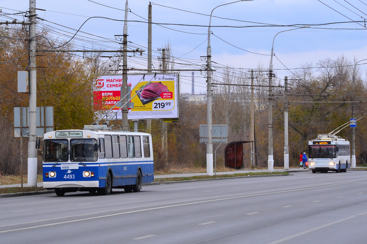 Волгоград, ЗиУ-682Г-016 (012) № 4493