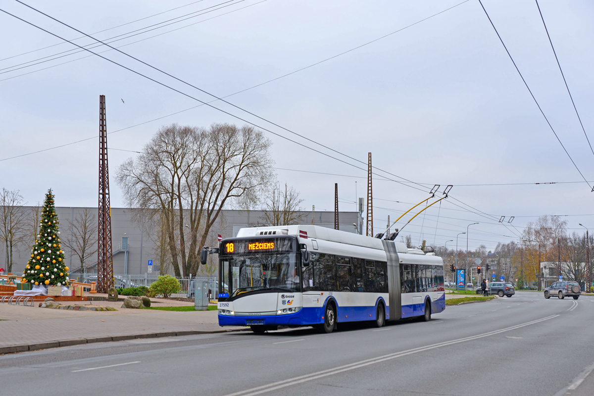 Рыга, Škoda 27Tr Solaris III № 27592