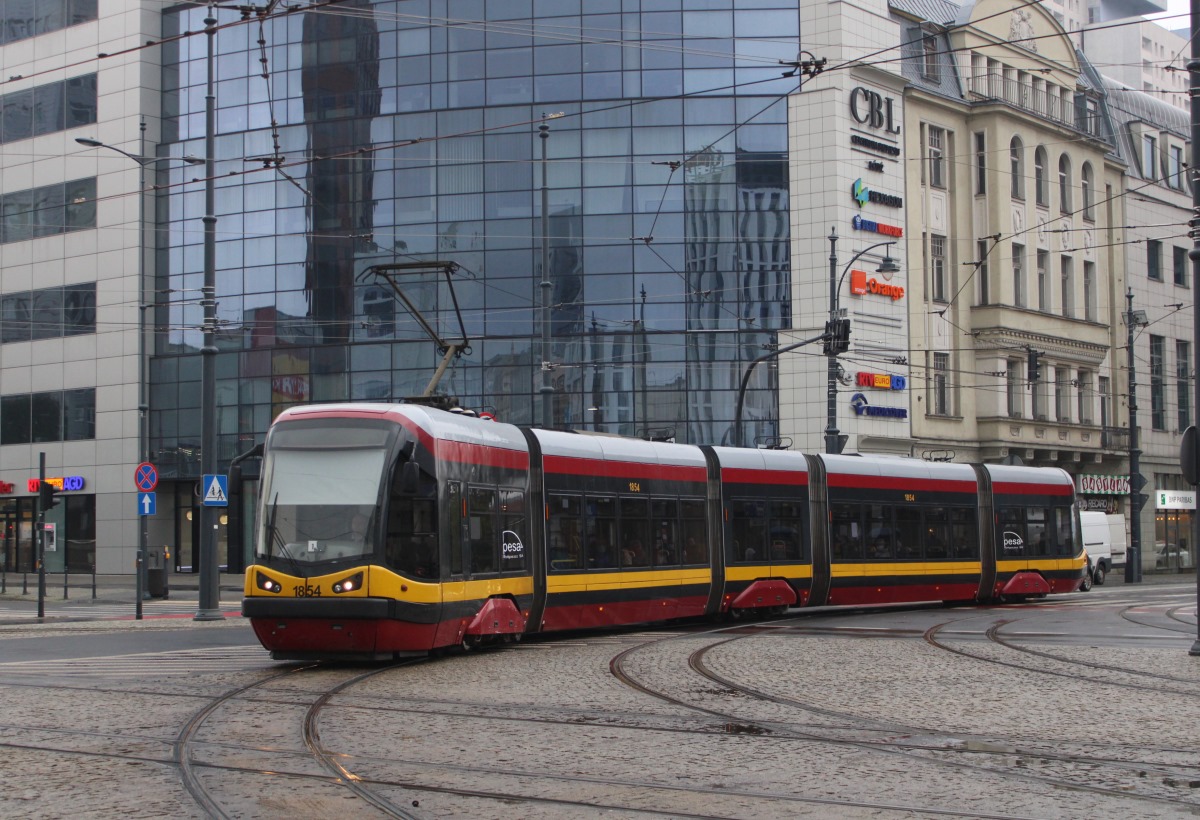 Лодзь, PESA Tramicus 122N № 1854