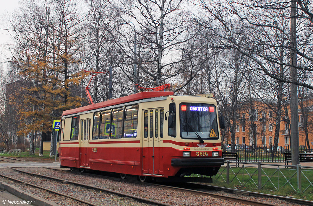 Санкт-Петербург, ТС-77 № 3619