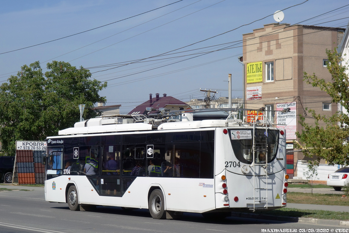 克里米亚无轨电车, VMZ-5298.01 “Avangard” # 2704