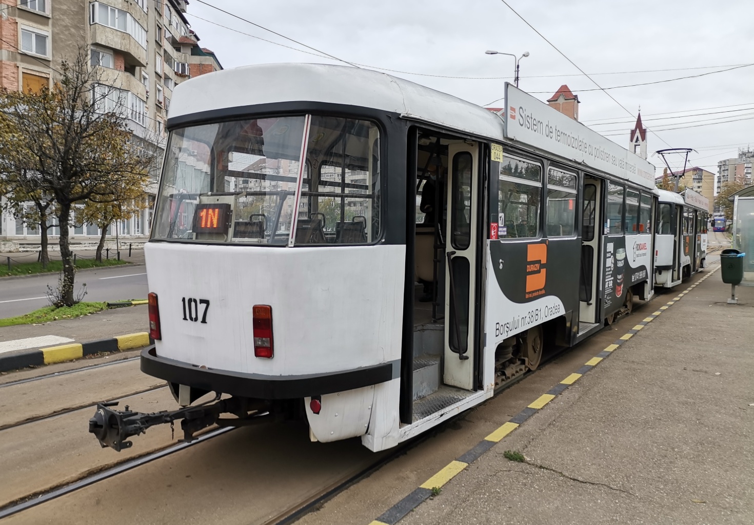 Орадя, Tatra B4DM № 107