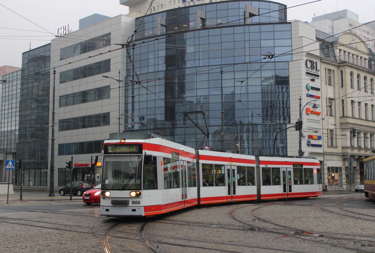 Łódź, Duewag MGT6D № 1866