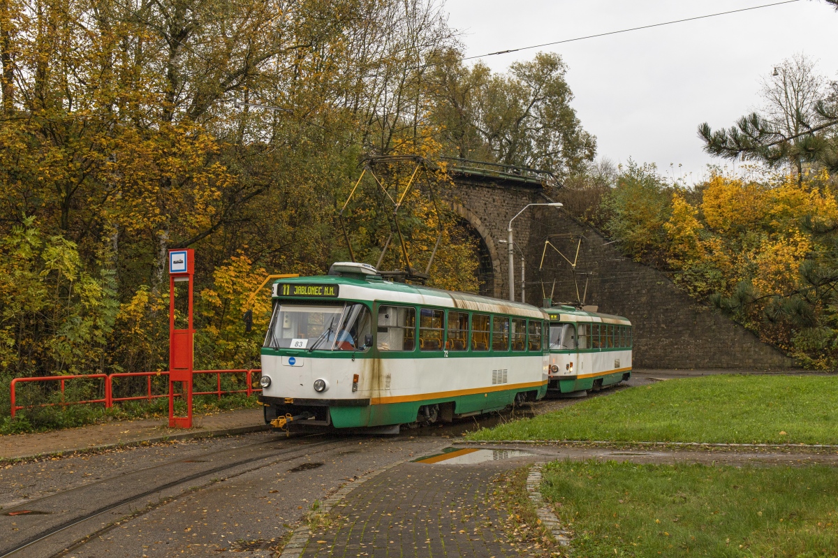 Liberec ― Jablonec nad Nisou, Tatra T3SUCS № 72