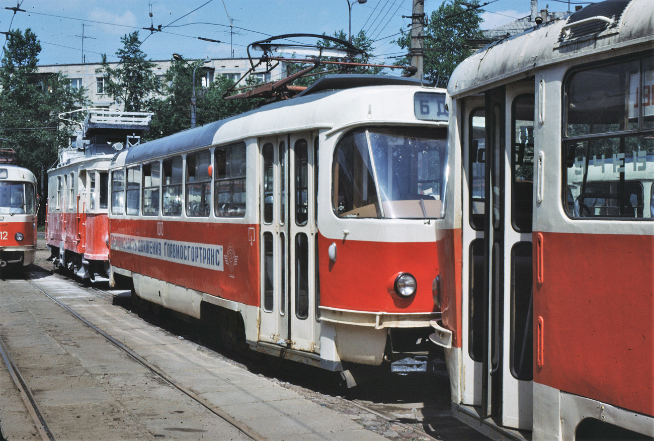 Москва, Tatra T3SU (двухдверная) № 1010