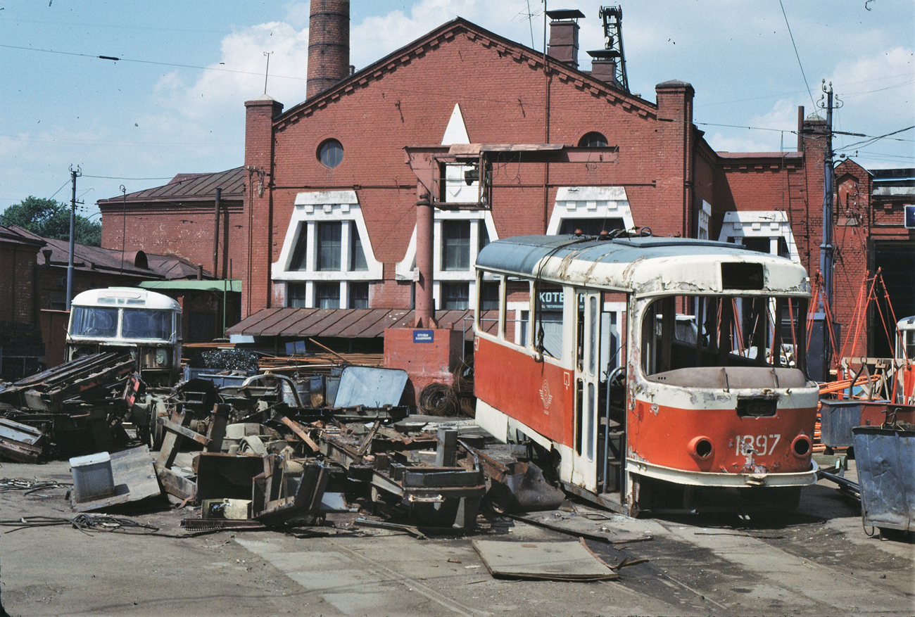Москва, Tatra T3SU (двухдверная) № 1010