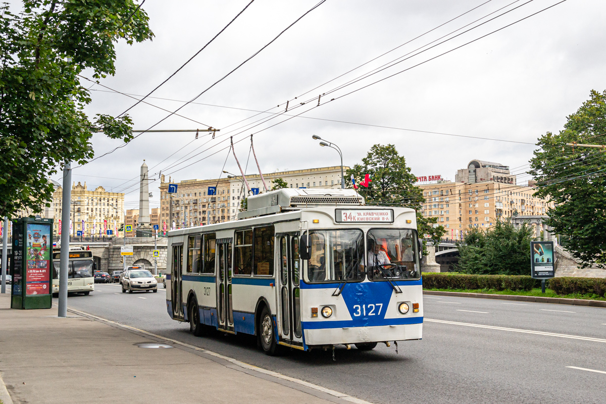 Москва, ЗиУ-682ГМ1 (с широкой передней дверью) № 3127