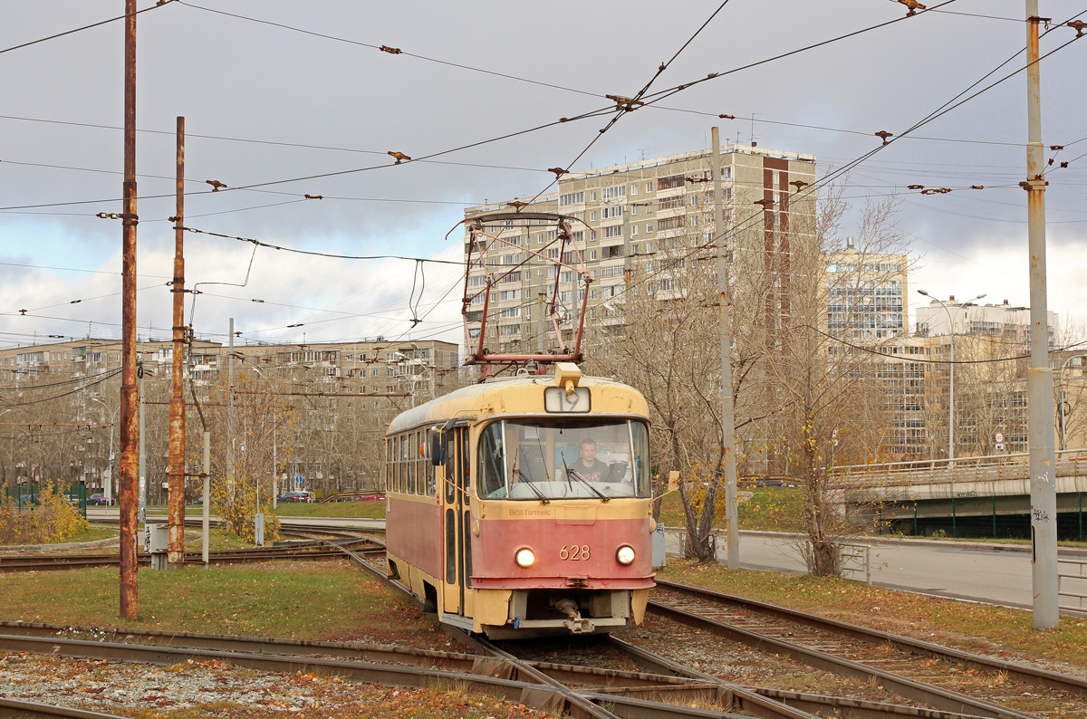 Єкатеринбург, Tatra T3SU (двухдверная) № 628