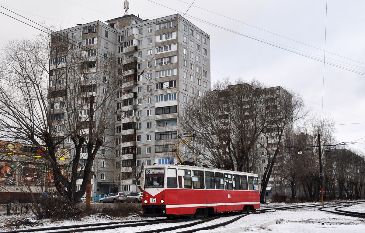 Омск, 71-605 (КТМ-5М3) № 15