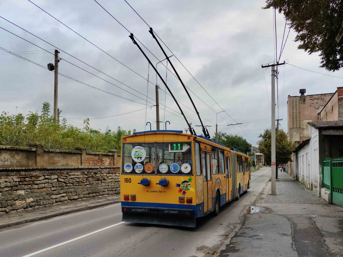 Тернополь, Škoda 15Tr13/6M № 160