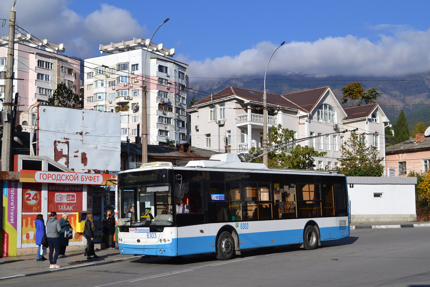 Крымский троллейбус, Богдан Т60111 № 6303