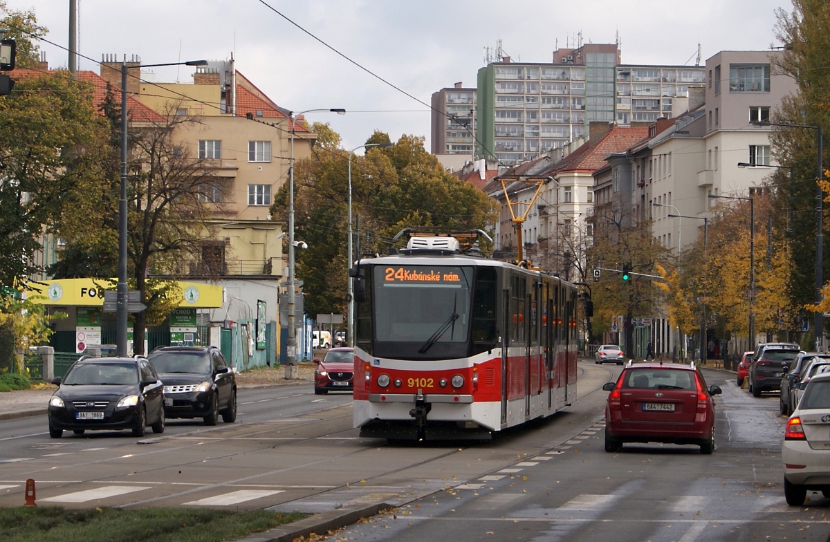 Прага, Tatra KT8D5R.N2P № 9102