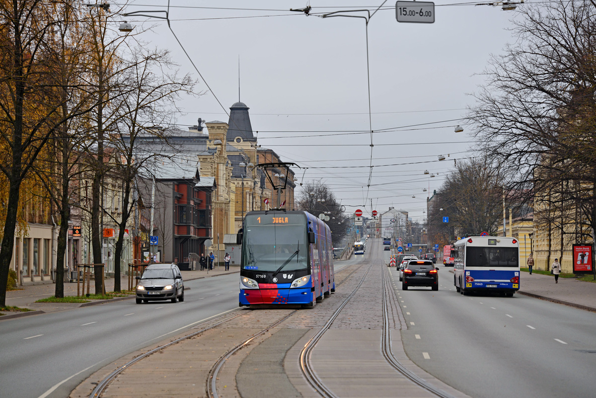 Рига, Škoda 15T ForCity Alfa Riga № 57169