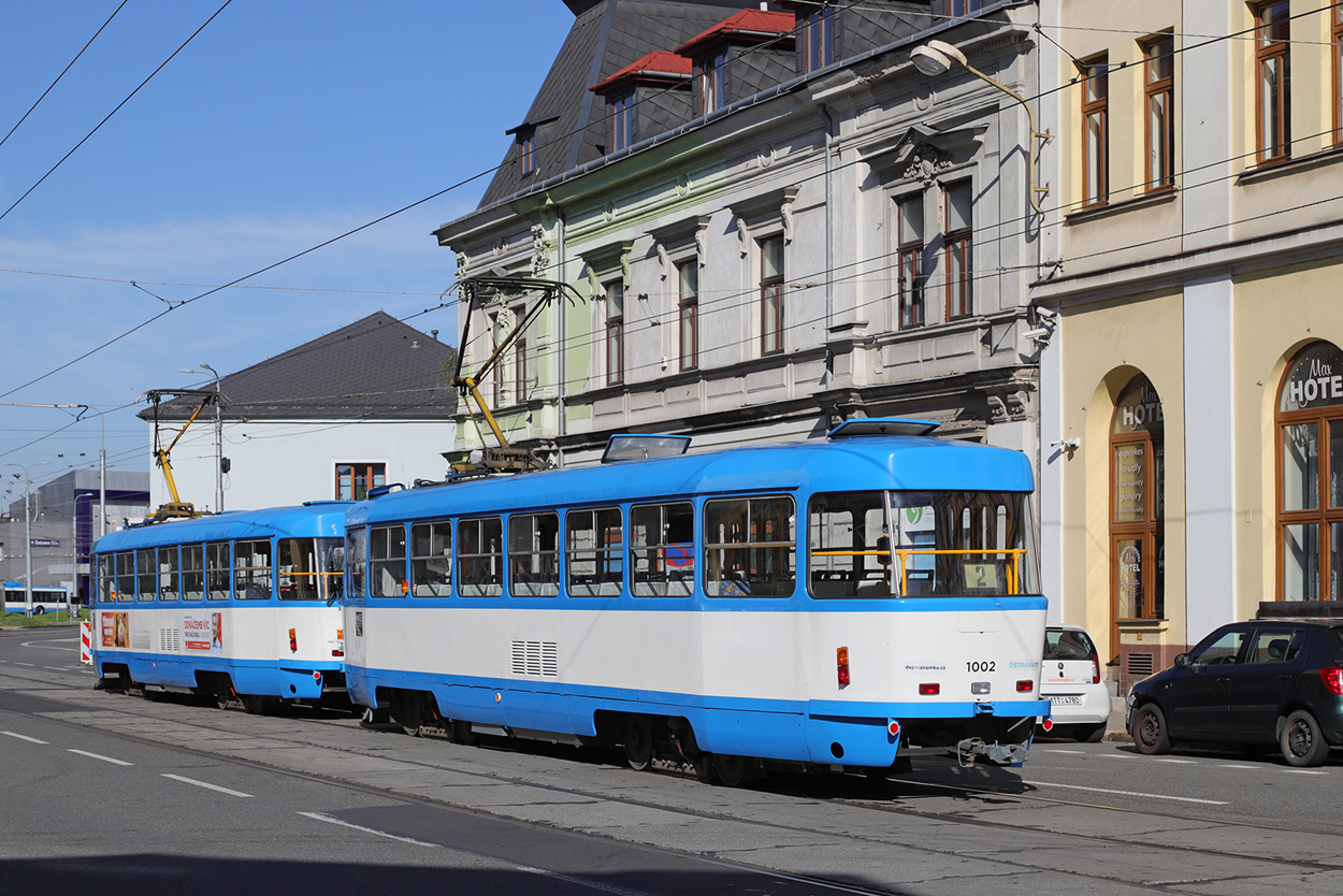 Острава, Tatra T3R.P № 1002