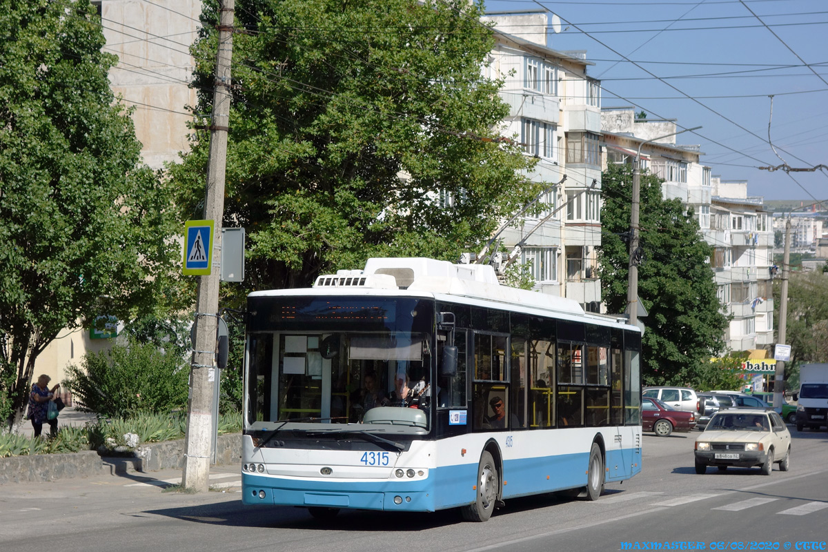 Крымскі тралейбус, Богдан Т70110 № 4315