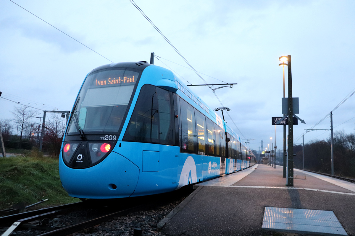 Lyon, Alstom Citadis Dualis № TT209; Lyon — Tram-train de l'Ouest lyonnais — Miscellaneous photos