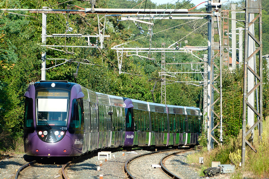 Лион, Alstom Citadis Dualis № TT219; Лион — Tram-train de l'Ouest lyonnais — Разные фотографии