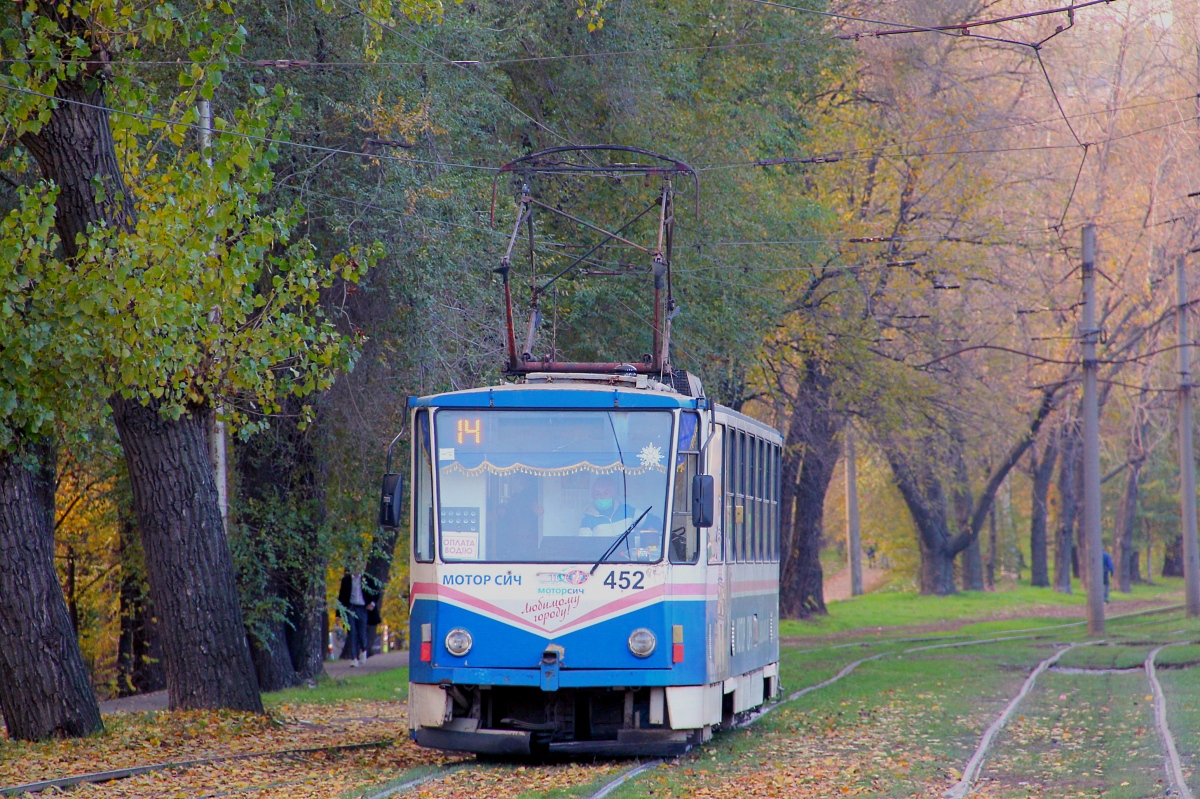Запорожье, Tatra T6B5SU № 452