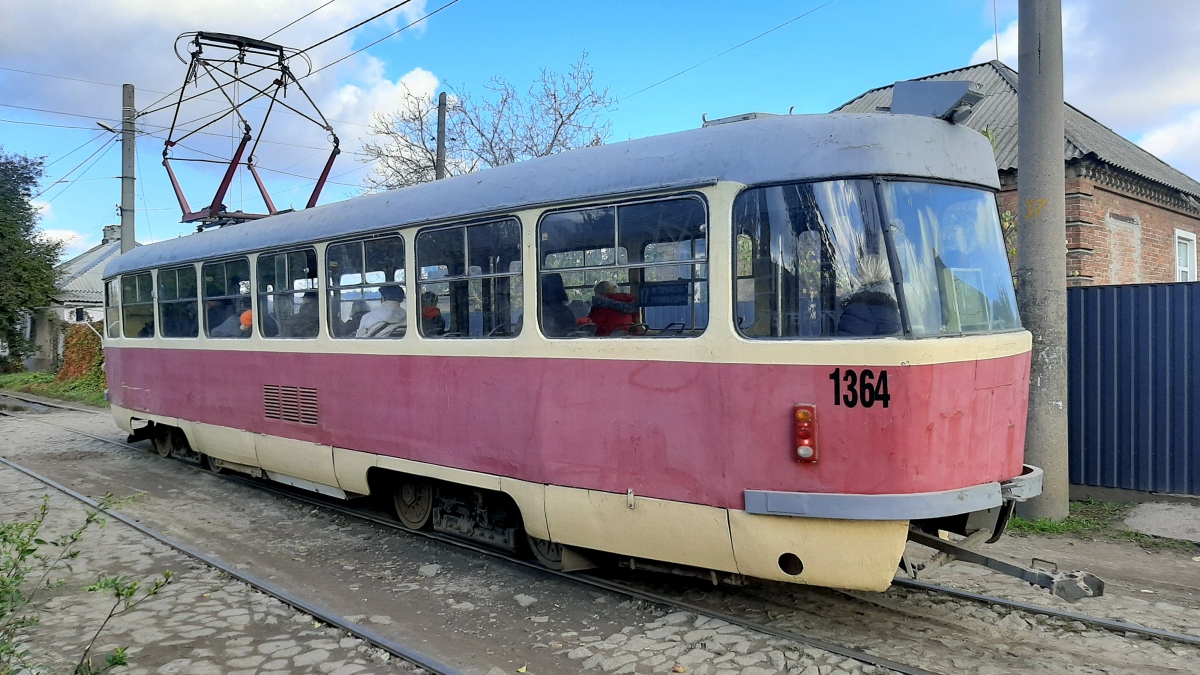 Днепр, Tatra T3SU № 1364