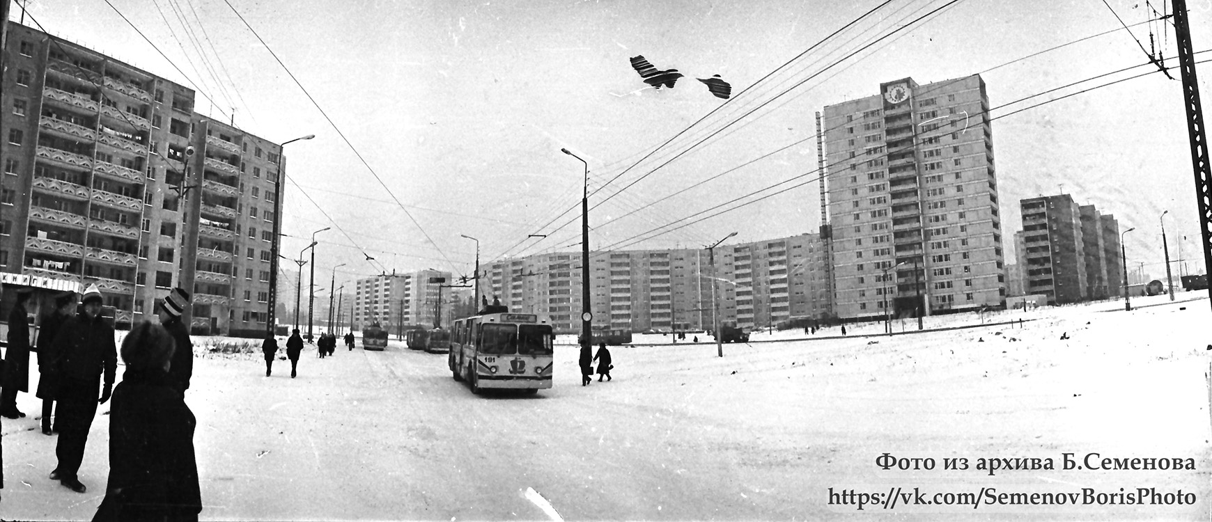 Petrozavodsk, ZiU-682V # 191; Petrozavodsk — Old photos; Petrozavodsk — Trolleybus Lines and Infrastructure