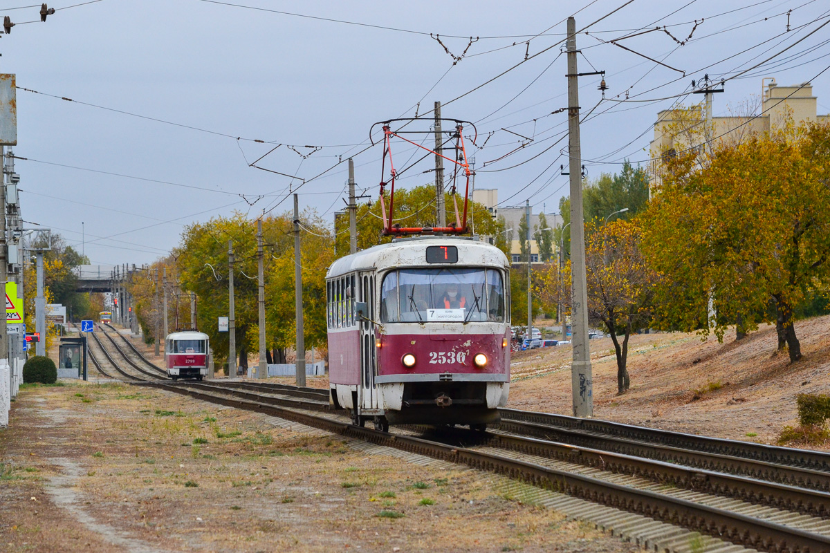 Волгоград, Tatra T3SU (двухдверная) № 2530