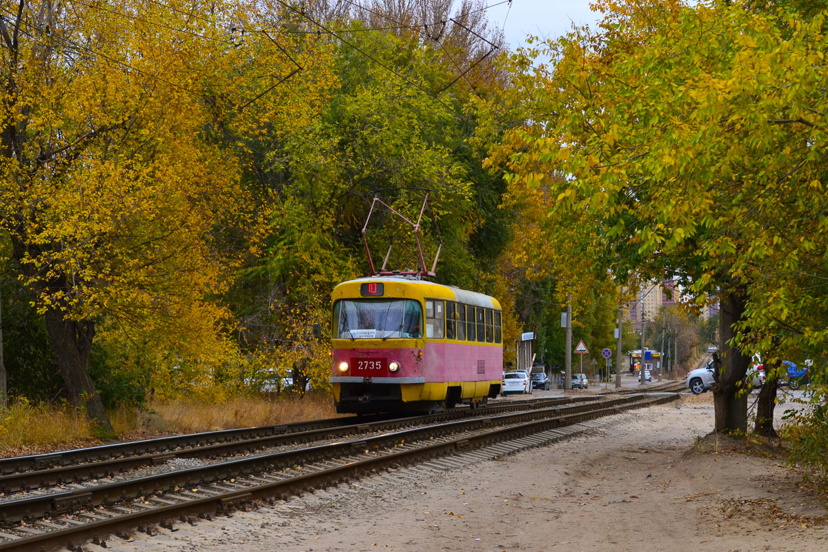 Volgográd, Tatra T3SU — 2735