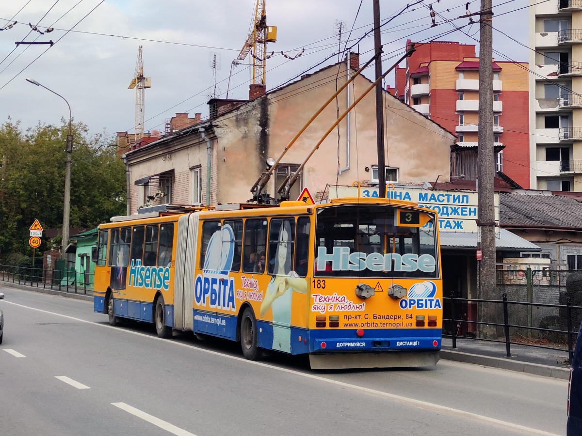 Тернополь, Škoda 15Tr13/6M № 183