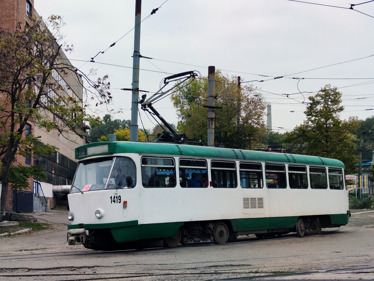 Днепр, Tatra T4DM № 1419