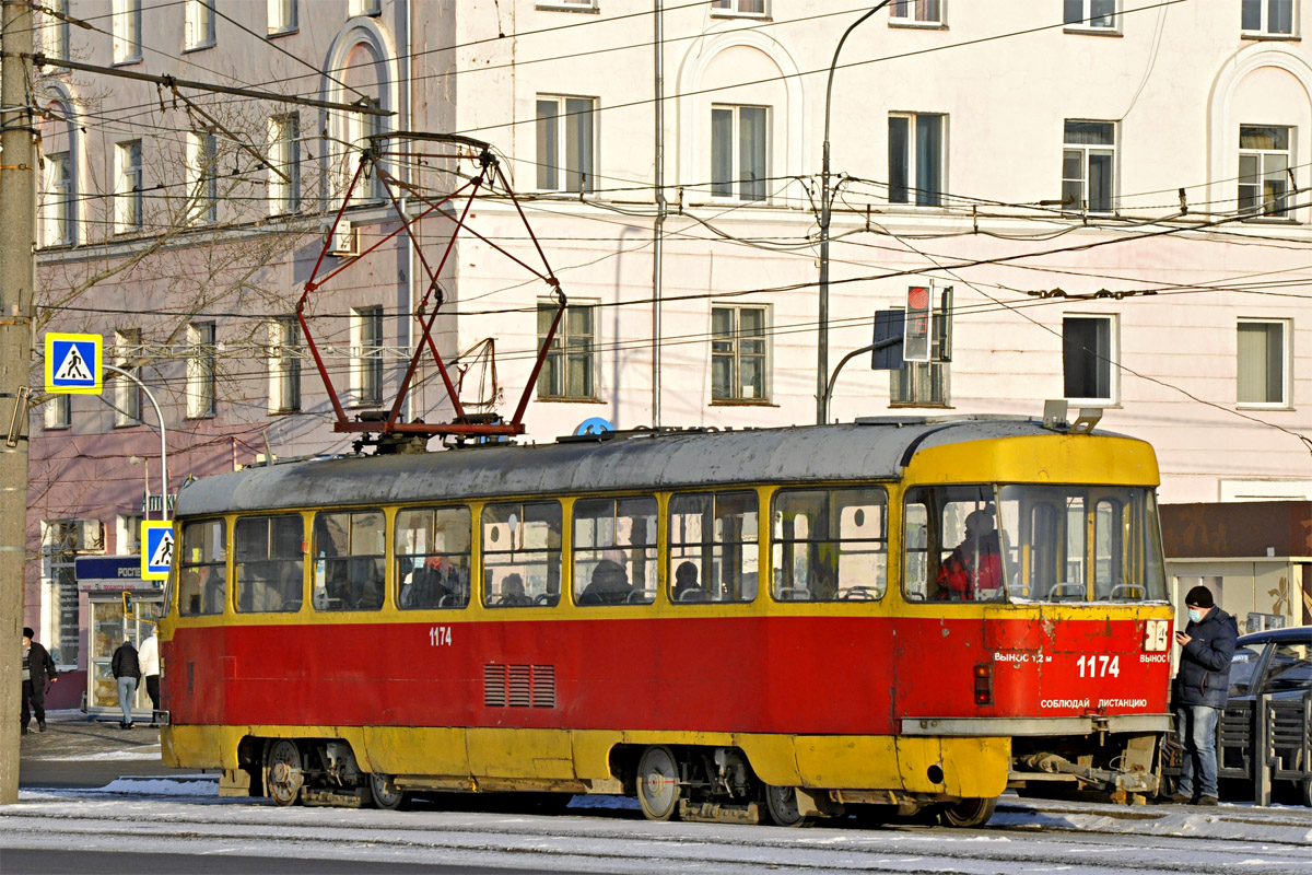 Barnaul, Tatra T3SU № 1174