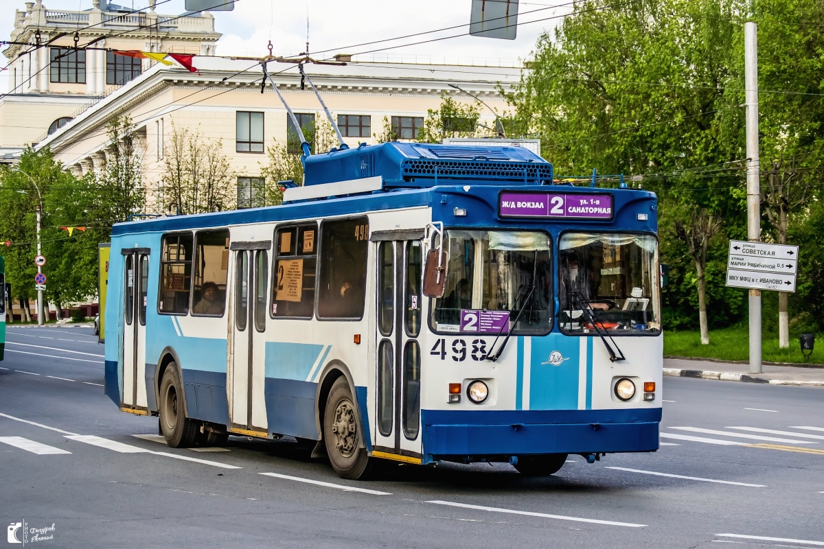 Іванава, ЗиУ-682ГМ1 (с широкой передней дверью) № 498