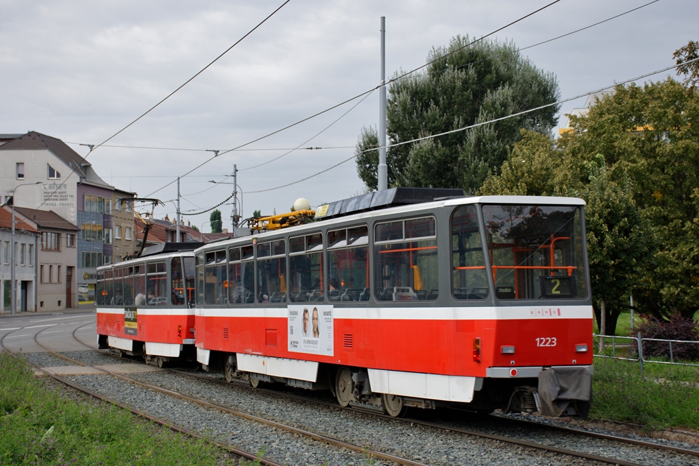 Брно, Tatra T6A5 № 1223
