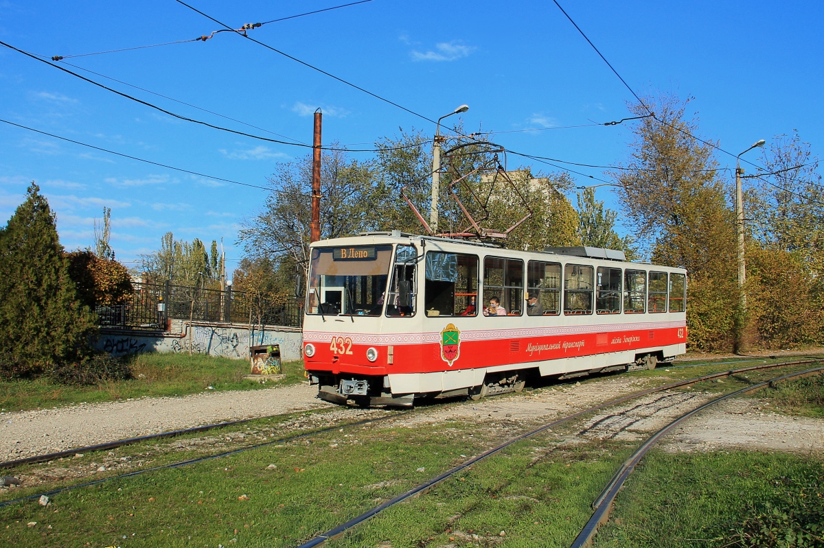 Запорожье, Tatra T6B5SU № 432