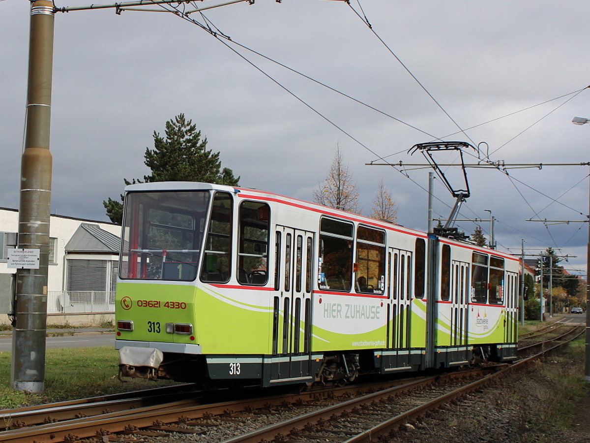 Гота, Tatra KT4DC № 313