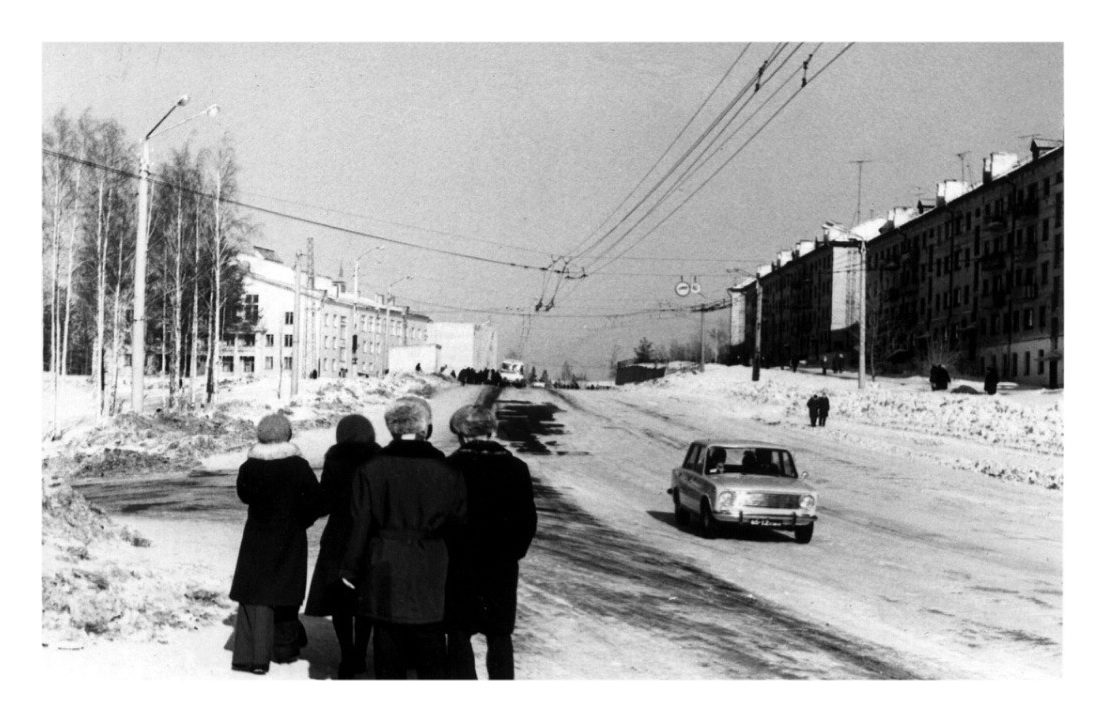 Качканар — Старые фотографии; Качканар — Троллейбусные линии и инфраструктура