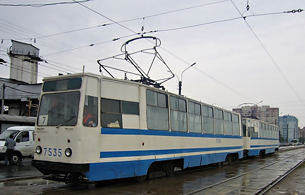 Санкт-Петербург, ЛМ-68М № 7535 Санкт-Петербург, ЛМ-68М № 7535