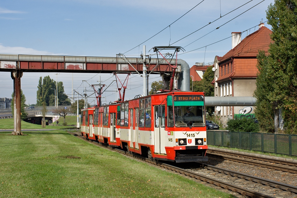 Гданьск, Konstal 105Na № 1415