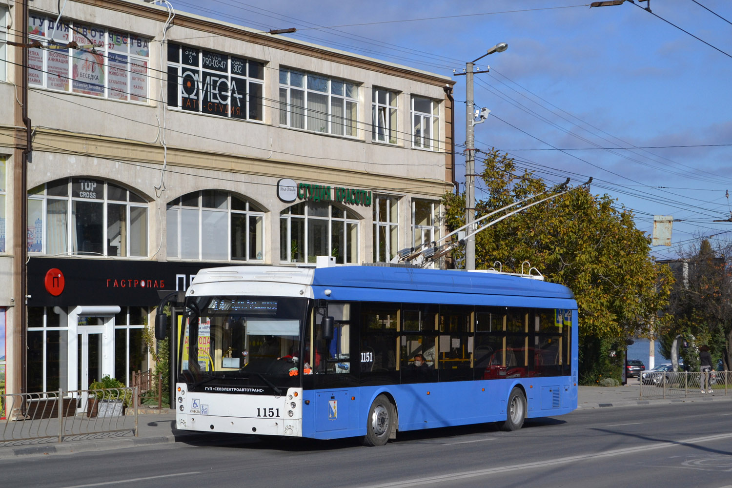 Севастополь, Тролза-5265.02 «Мегаполис» № 1151