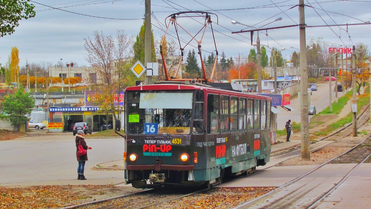 Харьков, Tatra T6B5SU № 4531