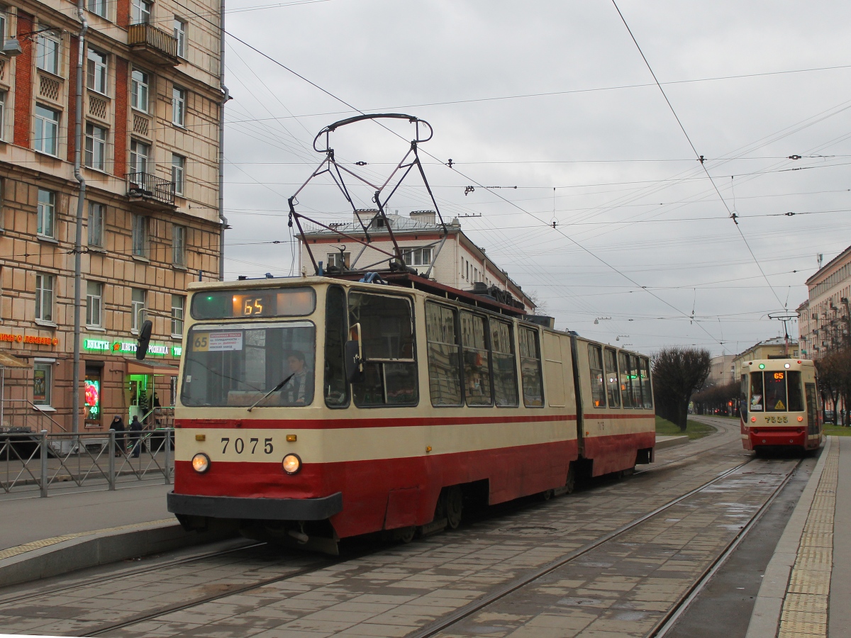 Санкт-Петербург, ЛВС-86К № 7075
