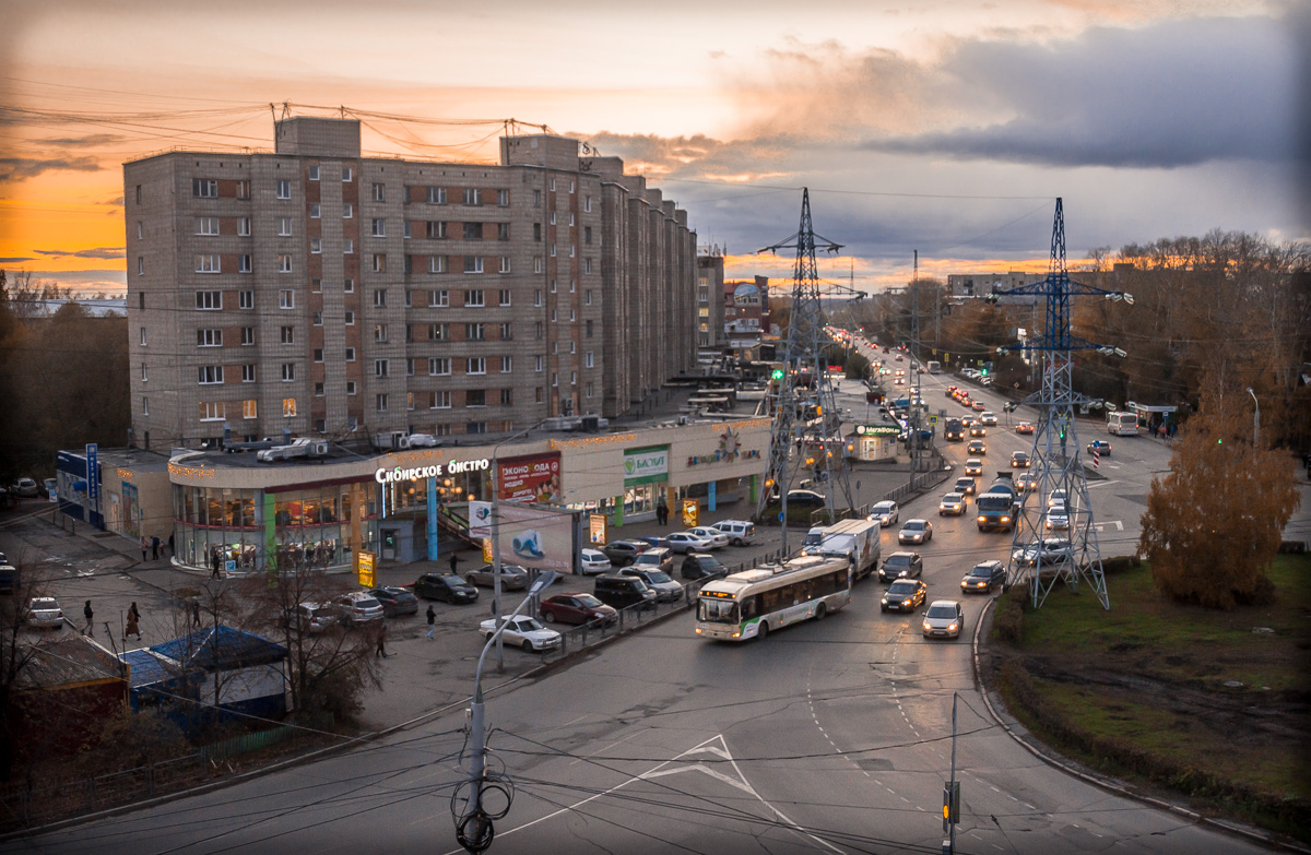 Томск — Троллейбусные линии, конечные