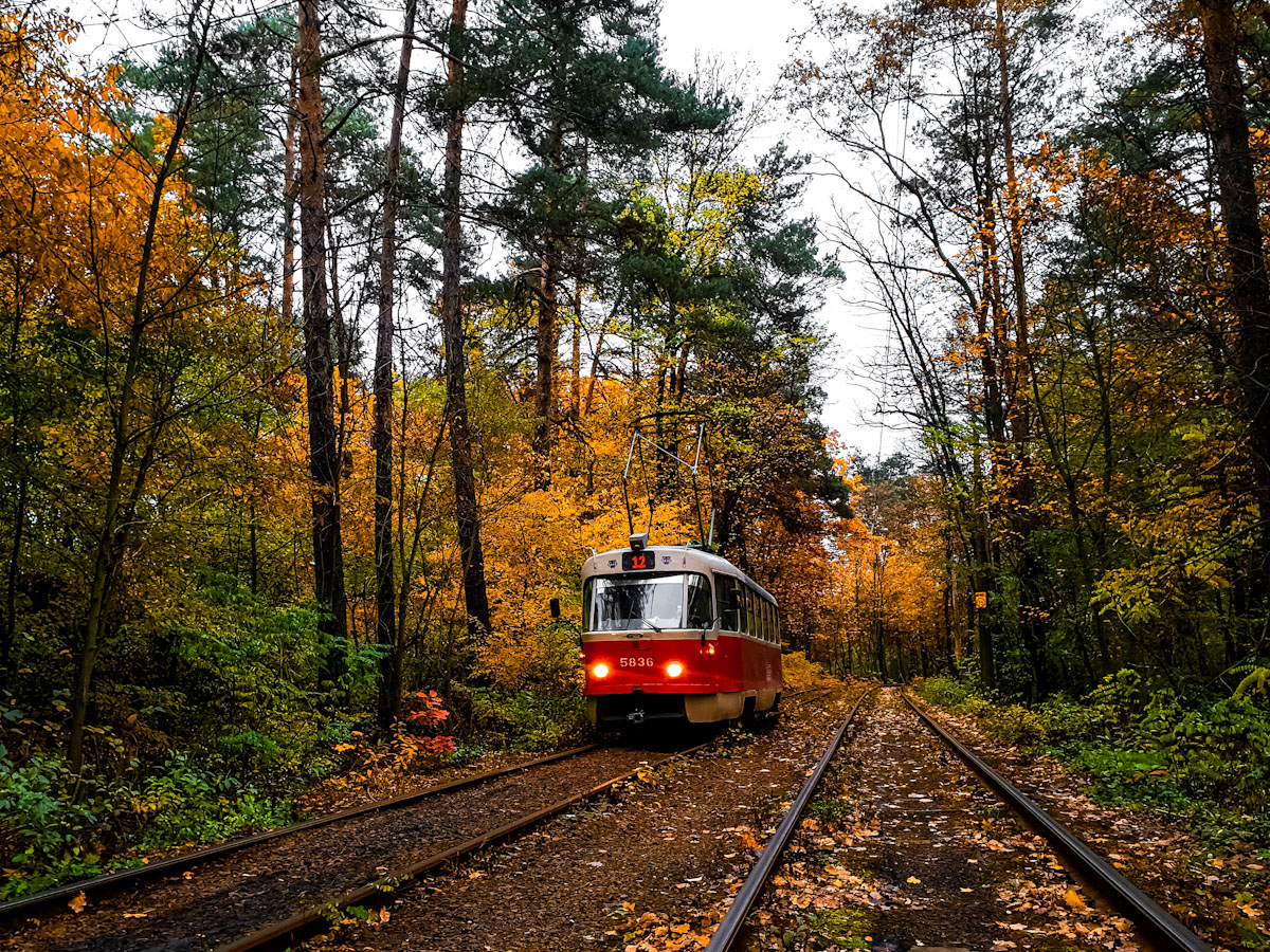 Kiova, Tatra T3SU # 5836