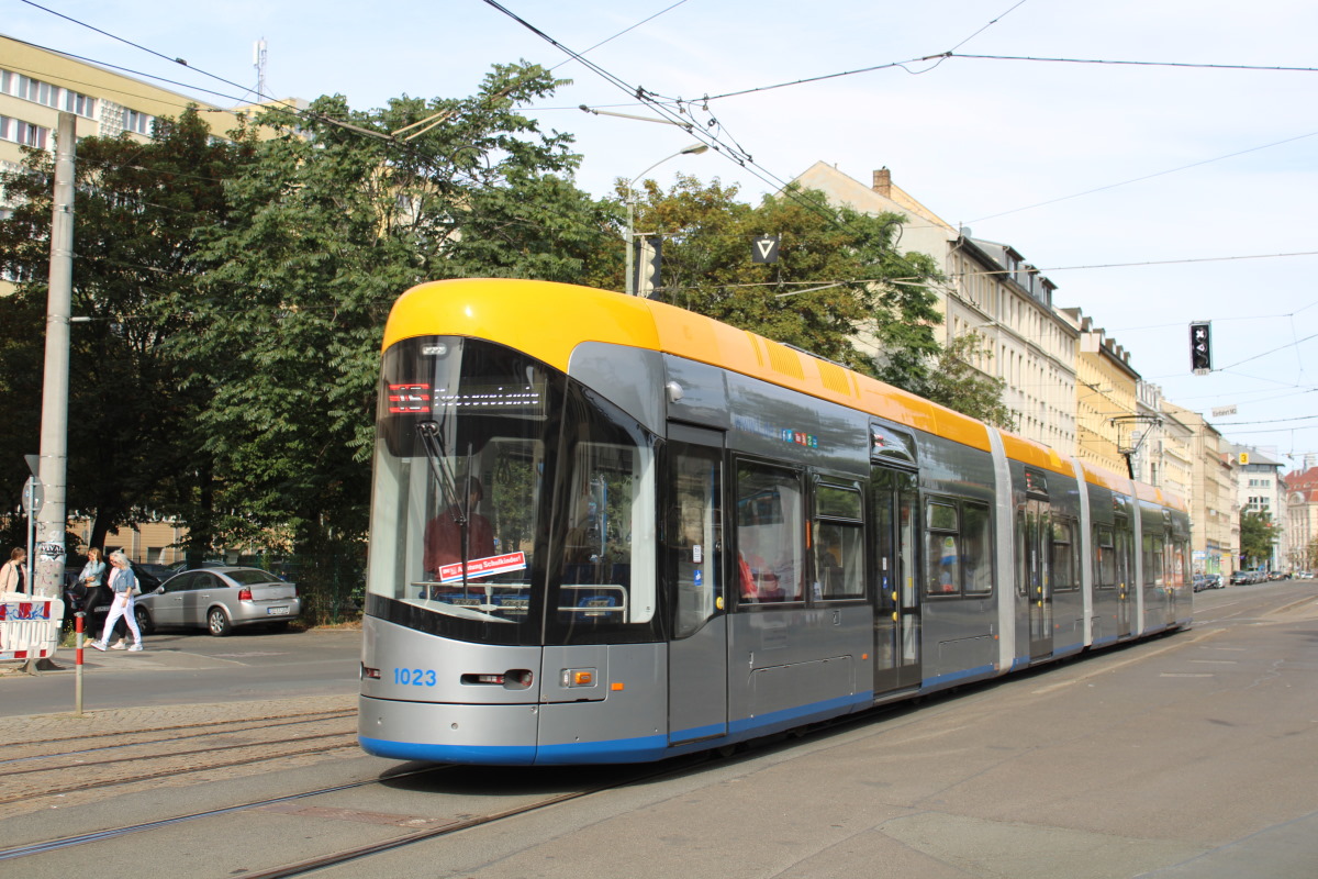 Лейпциг, Solaris Tramino Leipzig (NGT10) № 1023