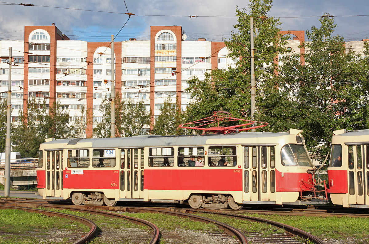 Екатеринбург, Tatra T3SU № 604