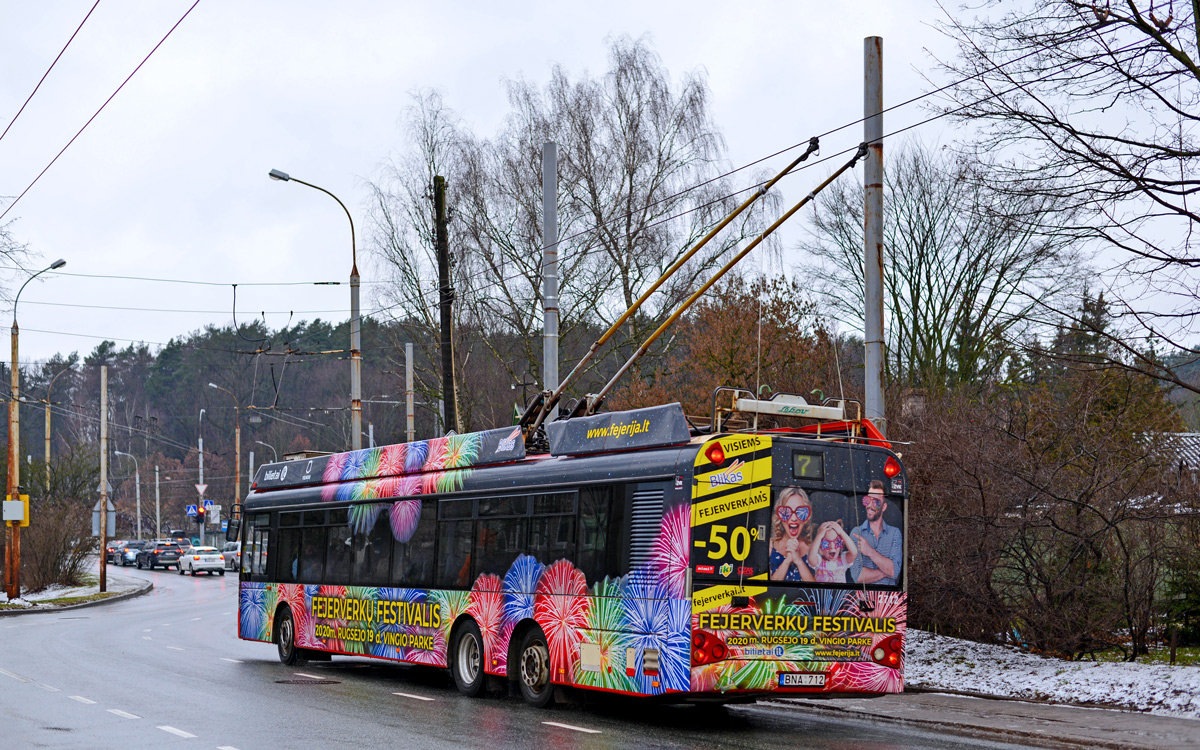 Vilnius, Solaris Trollino II 15 AC № 2712